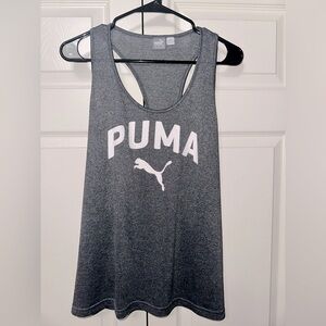 Puma Heather Gray Athletic Tank